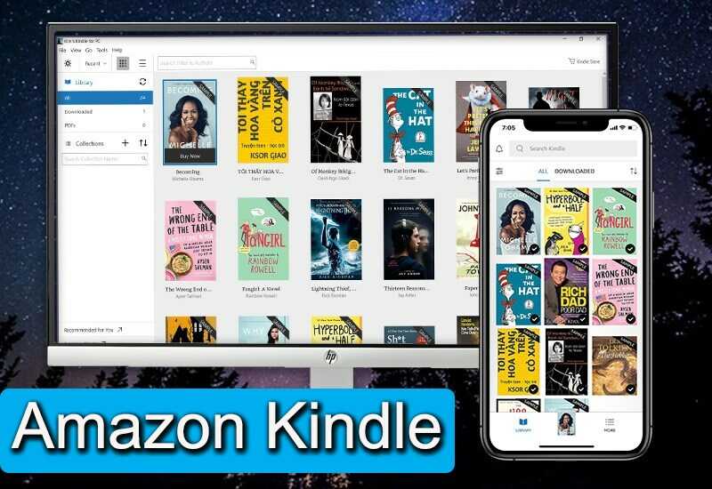 App đọc sách  Amazon Kindle